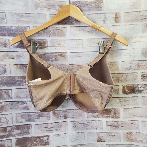 Chantelle Bra 34G (DDDD) Soft Foam Cups Ultra Comfort Taupe Underwire - Picture 2 of 9